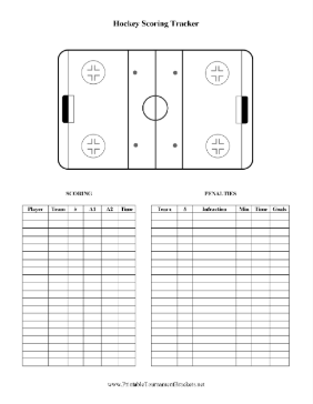 Hockey Scoring Tracker 