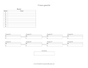 9 Team Gauntlet Bracket