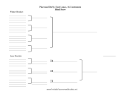 Blind Draw Double Elimination Pinewood Derby Four Lanes